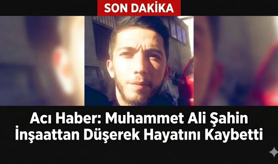 Malatya’nın Battalgazi ilçesinde dün gece saatlerinde bir şantiyede yüksekten düşerek