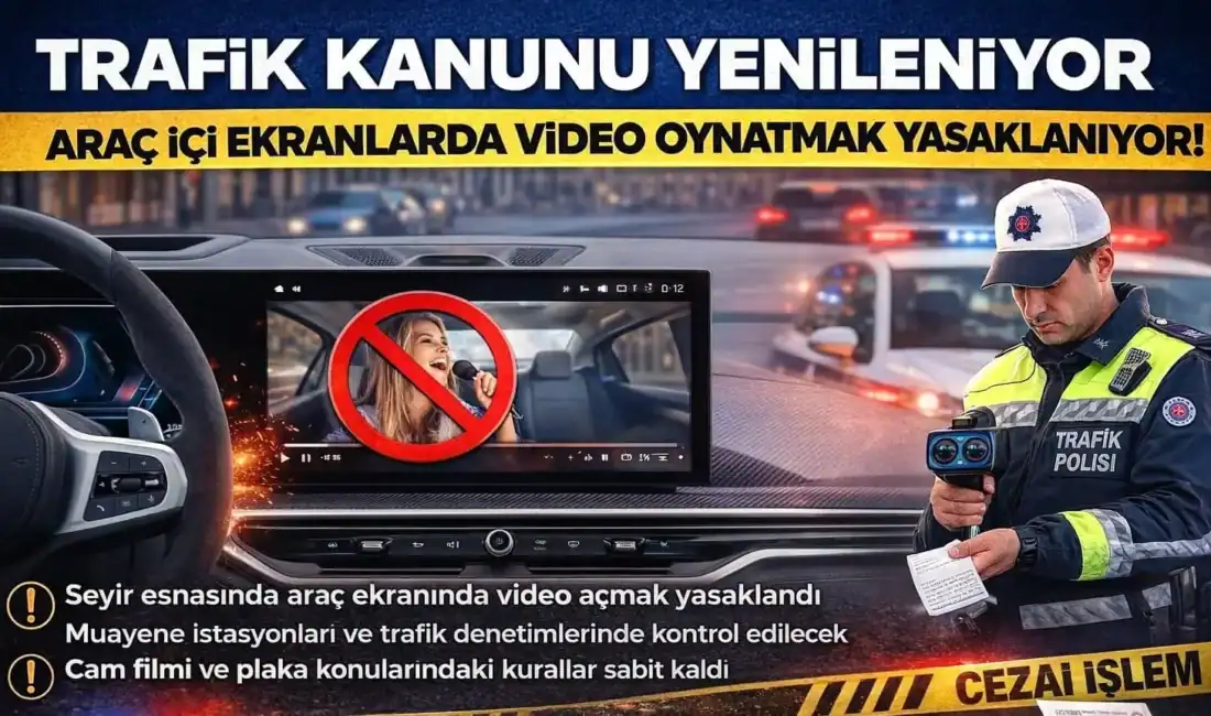 Trafik güvenliğini artırmaya yönelik önemli bir düzenleme yolda.