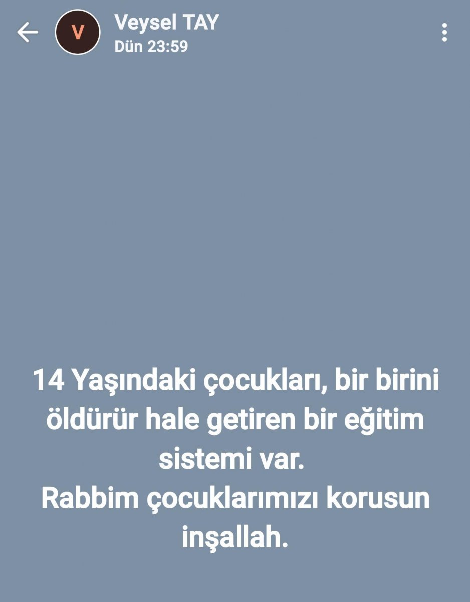 Malatya’da Skandal Paylaşım: Okul Katliamına ‘Fail’ Güzellemesi! 3
