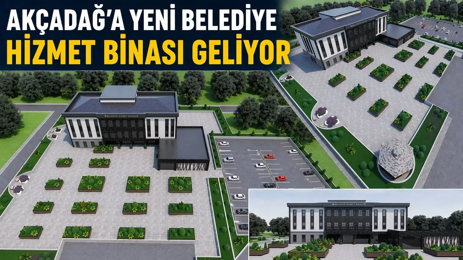 Akçadağ’da değişim başlıyor! Belediye Başkanı Hasan Ulutaş, yeni hizmet binası