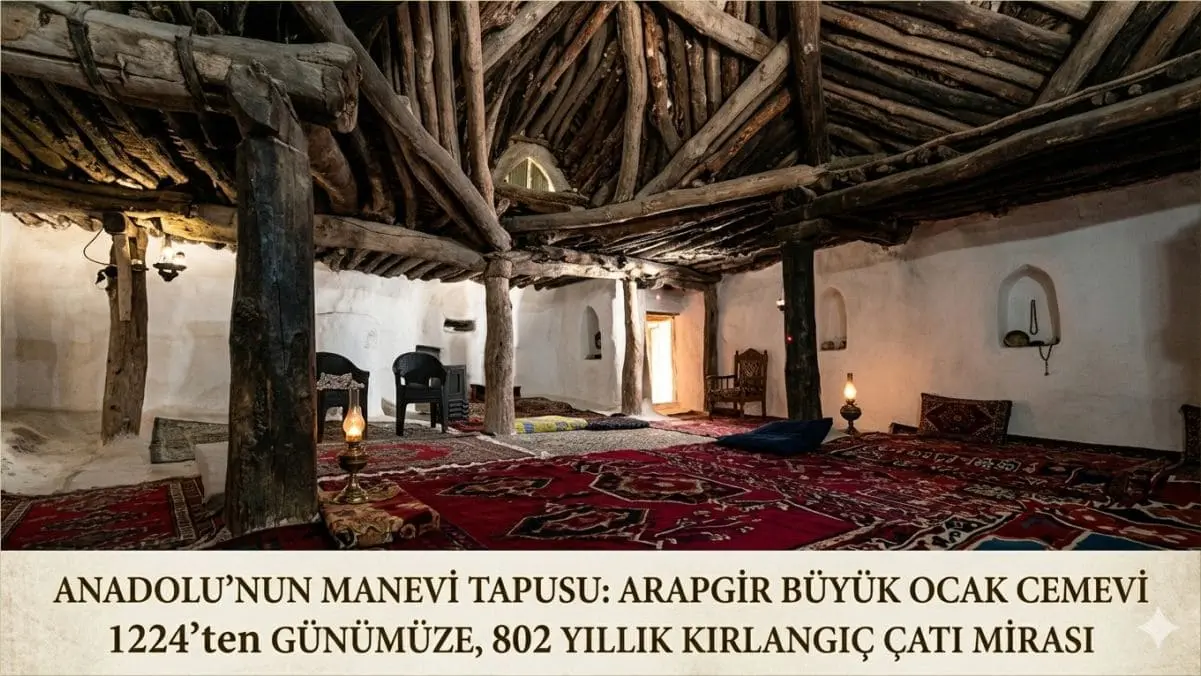 Anadolu’nun 8 asırlık tapusu: Arapgir Büyük Ocak Cemevi. Selçuklu izleri