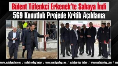 Malatya’da deprem sonrası yeniden inşa süreci hız kesmiyor. AK Parti
