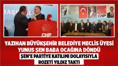 Cumhuriyet Halk Partisi (CHP) Malatya İl Başkanlığında, Bağımsız Yazıhan ve