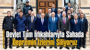devlet tum imkanlariyla sahada depremin izlerini siliyoruz malatya dogansehir