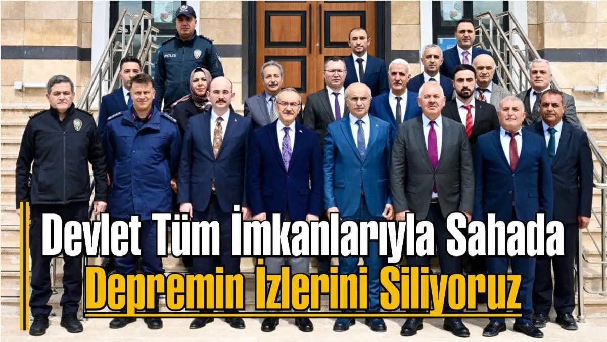 Devlet Tüm İmkanlarıyla Sahada: ''Depremin İzlerini Siliyoruz'' 3