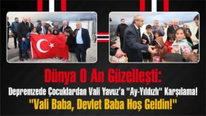 dogansehir malatya depremzede cocuklar vali seddar yavuz