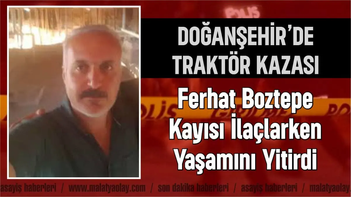 Malatya Olay Haber…:Malatya’nın Doğanşehir ilçesinde akşam mesaisi acı bitti. Kayısı