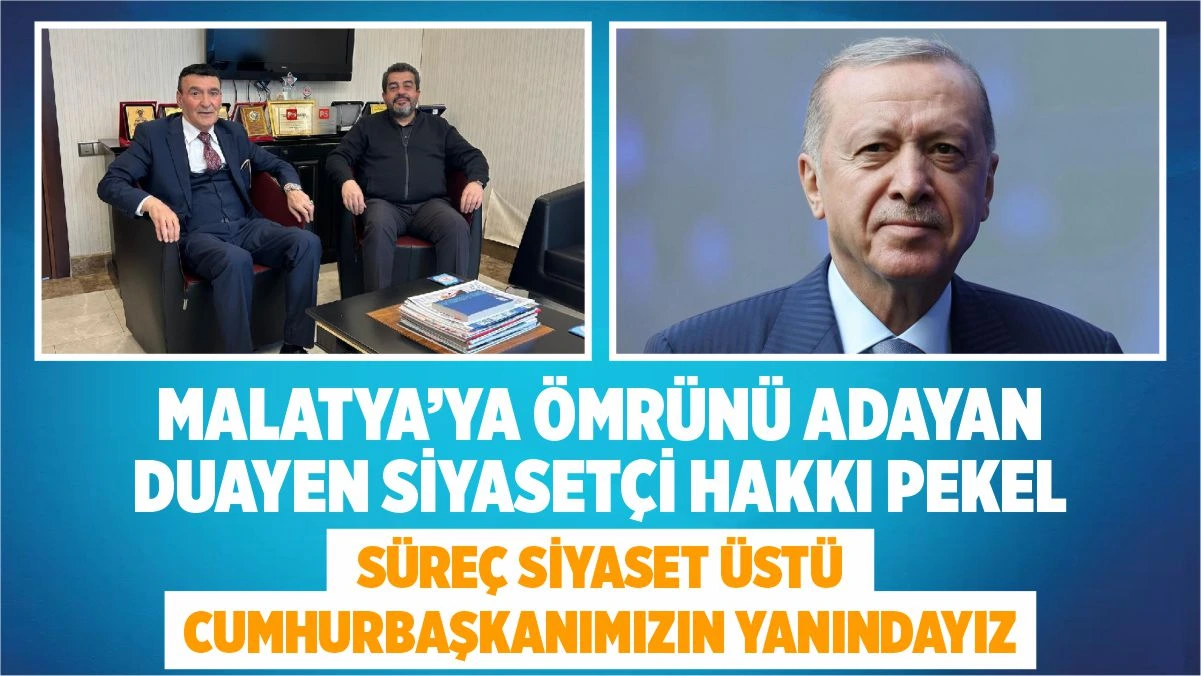 Ali Aladağ…: Malatya Olay Haber…:
Duayen siyasetçi Hakkı Pekel, Malatya Olay
