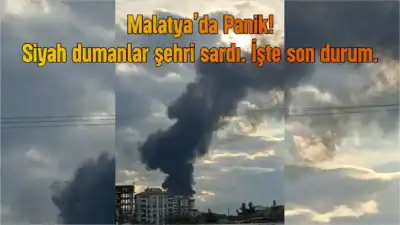 Malatya Beylerderesi viyadüğü girişindeki Karayolları Şefliği'nde kazan sökümü sırasında büyük