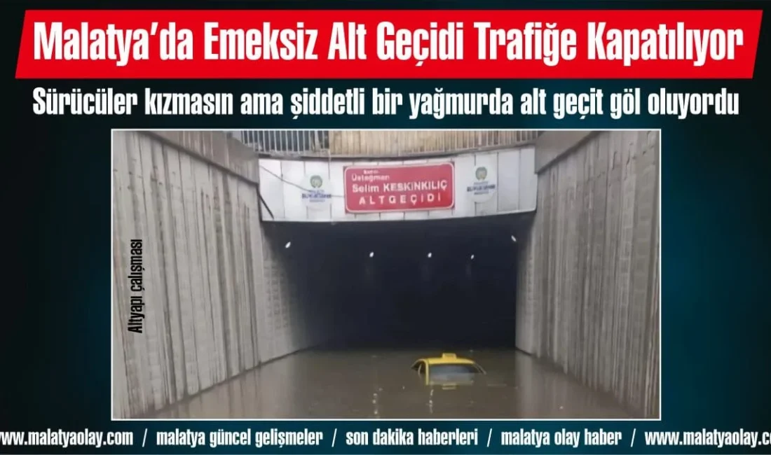 Malaya Olay Haber…:Malatya ulaşımının kilit noktalarından biri olan Emeksiz Alt