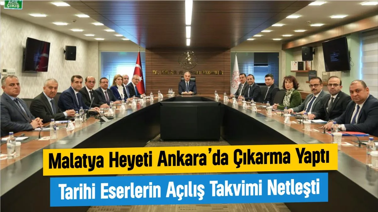 Malatya il protokolü, şehrin kültürel mirasını ayağa kaldırmak ve devam
