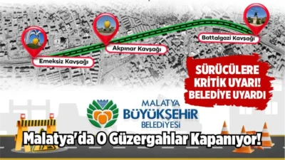 Malatya Büyükşehir Belediyesi, 17-23 Nisan tarihleri arasında Battalgazi ve Emeksiz