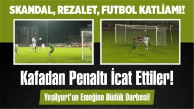 Malatya Yeşilyurt SK’nın play-off mücadelesine hakem Yusuf Ziya Gündüz’ün skandal