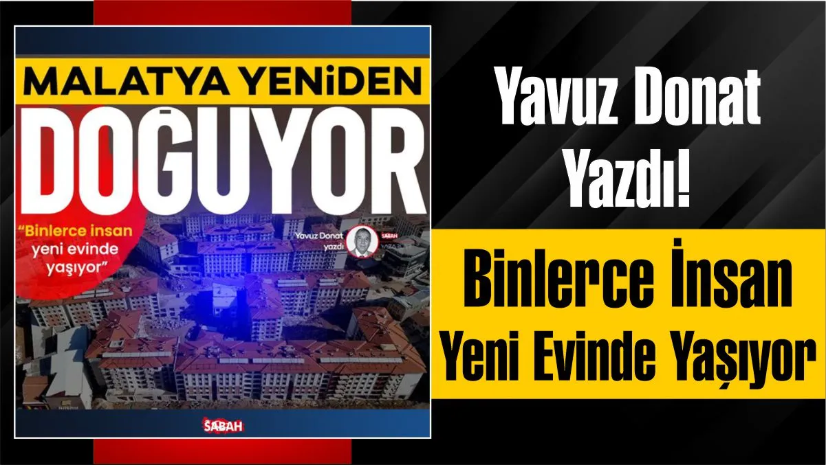 Yavuz Donat - Yeni gündem 37