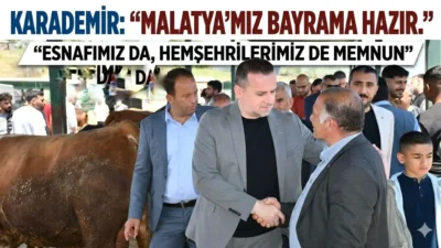 Malatya Girişimci İş İnsanları Derneği (MAGİNDER) Başkanı Salih Karademir, Kurban