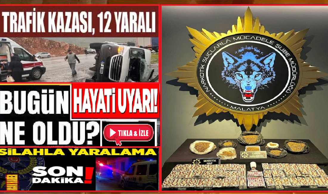 Ali Aladağ…:Malatya Olay Haber…:
Gündem özel…Malatya’da bugün neler oldu? Trafik kazasından