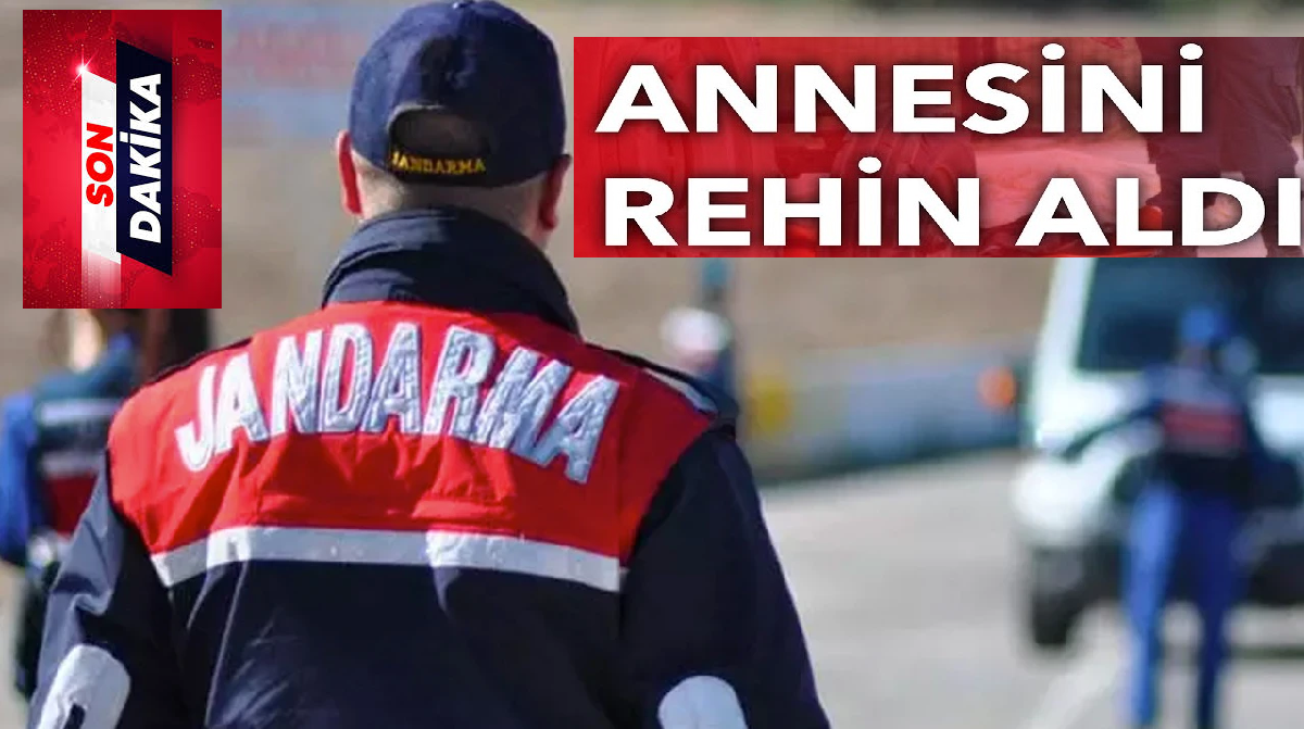 Annesini rehin aldı, vurularak etkisiz hale getirildi...Valilikten açıklama geldi 2