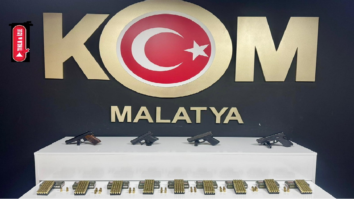 Malatya Polisinden silah satışı yapanlara operasyon düzenlendi 1