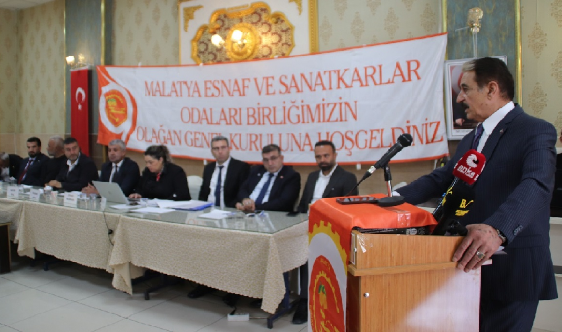 Ali Aladağ…:Malatya Olay Haber…:
Malatya Esnaf ve Sanatkârlar Odaları Birliği’nin genel