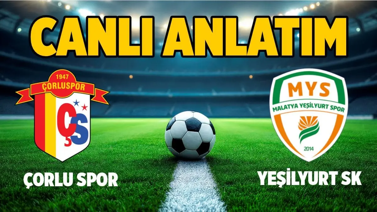 Malatya Yeşilyurt Spor - Çorlu Spor Canlı İzle 1