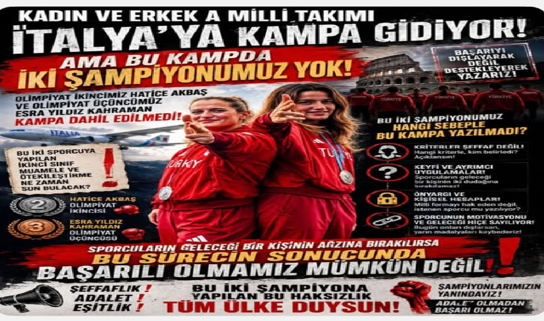 Ali Aladağ…:Malatya Olay Haber…:
Boks Habermedia paylaştı...Kadın ve Erkek A Milli
