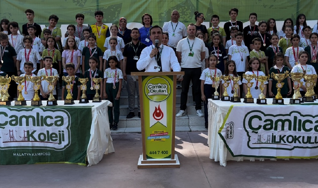 Çamlıca Koleji 332 lisanslı sporcu yetiştirdi Ali Aladağ…:Malatya Olay Haber…:
Mustafa Sarıtaç, "Çamlıca Koleji olarak öğrencilerimizi yalnızca