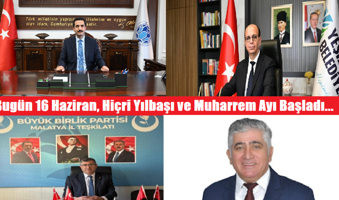 Ali Aladağ…:Malatya Olay Haber…:
Çok sayıda mesaj yayımlandı...Muharrem Ayı, Hicri takvimin