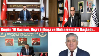 Ali Aladağ…:Malatya Olay Haber…:
Çok sayıda mesaj yayımlandı...Muharrem Ayı, Hicri takvimin