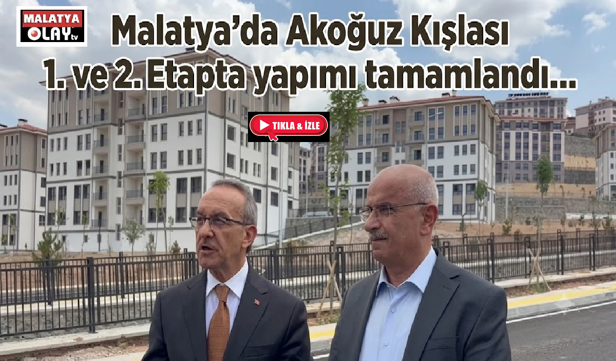 Akoğuz Kışlasına yapılan 1.740 dükkan 29 dükkan tamamlandı Ali Aladağ…:Malatya Olay Haber…:
Malatya Valisi Seddar Yavuz , Akoğuz Kışlasında