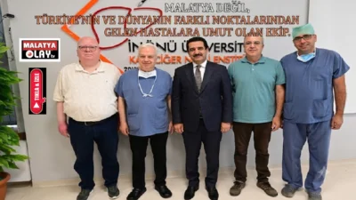 Ali Aladağ...:Malatya Olay Haber...:
Battalgazi Belediye Başkanı Bayram Taşkın, İnönü Üniversitesi