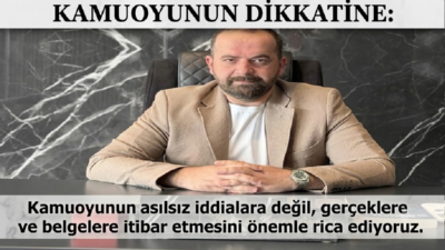 Ali Aladağ…:Malatya Olay Haber…:
Zeynel Abidin Karademir, iddialara cevap verip “Son