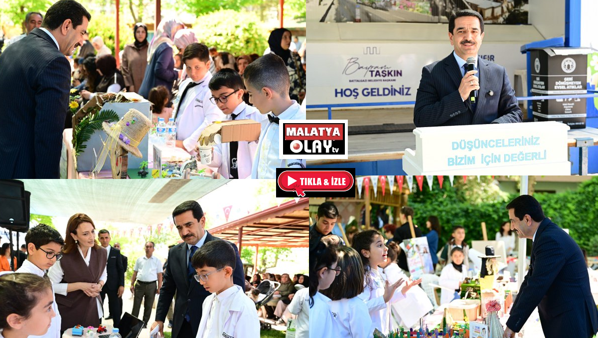 Uğur Hanbey Aladağ…:Malatya Olay Haber…:
Battalgazi Belediyesi, Çevre Haftası dolayısıyla öğrencilerin