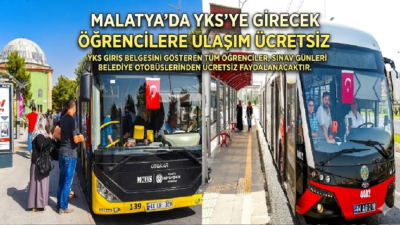 Ali Aladağ…:Malatya Olay Haber…:
Malatya Büyükşehir Belediyesi, bu hafta sonu yapılacak