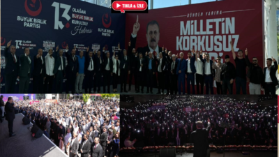 Ali Aladağ…:Malatya Olay Haber…:
​Büyük Birlik Partisi’nin (BBP) Ankara ATO Congresium’da