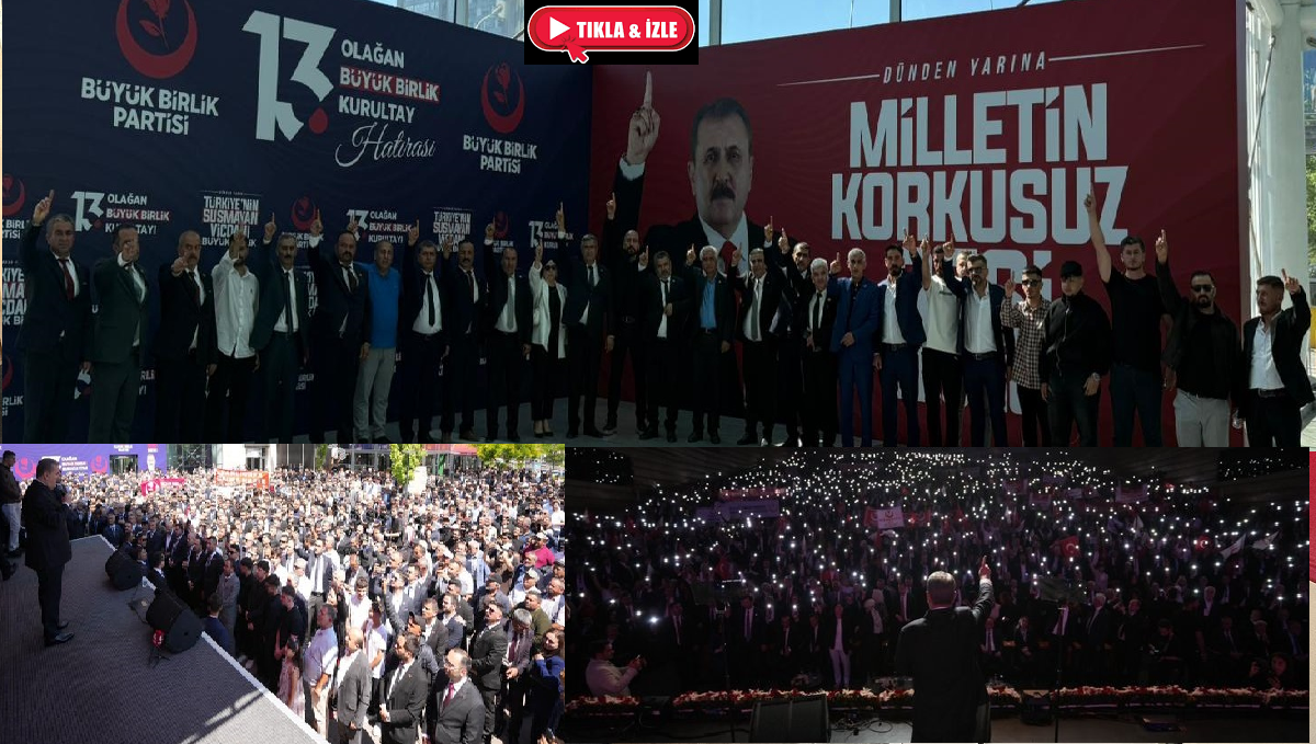 BBP 13. Büyük Kongresinde Gövde Gösterisi Ali Aladağ…:Malatya Olay Haber…:
Büyük Birlik Partisi’nin (BBP) Ankara ATO Congresium’da