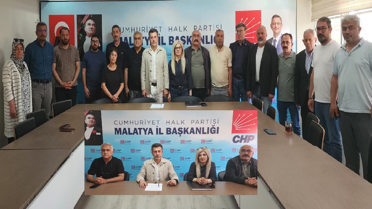 CHP Battalgazi örgütü tarafını belli etti 2 CHP Battalgazi örgütü tarafını belli etti 1