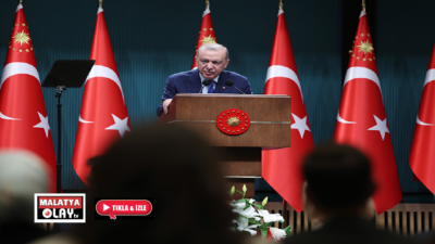 Ali Aladağ…:Malatya Olay Haber…:
Cumhurbaşkanı Erdoğan, Kabinesi Toplantısı’nın ardından yaptığı açıklamada,