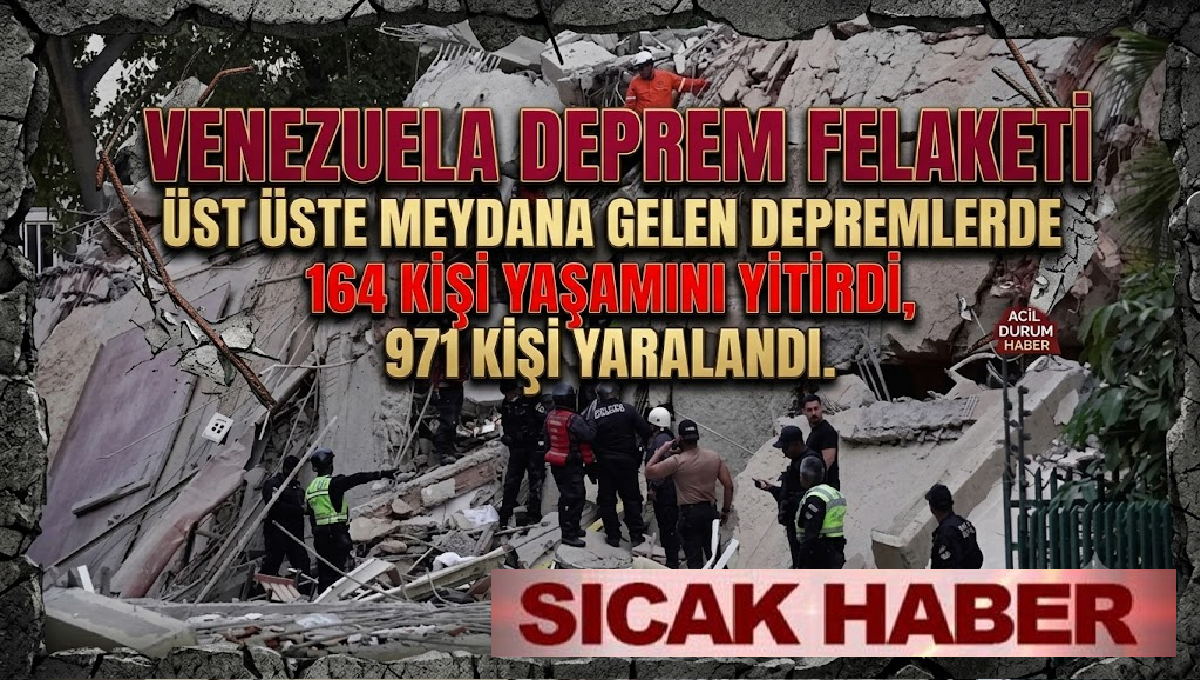 Ali Aladağ…:Malatya Olay Haber…:
24 Haziran 2026 Çarşamba günü Venezuela, binalarda