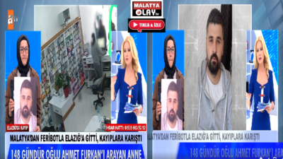 Ali Aladağ…:Malatya Olay Haber…:
Malatya’da 148 gündür kayıp olan 31 yaşındaki