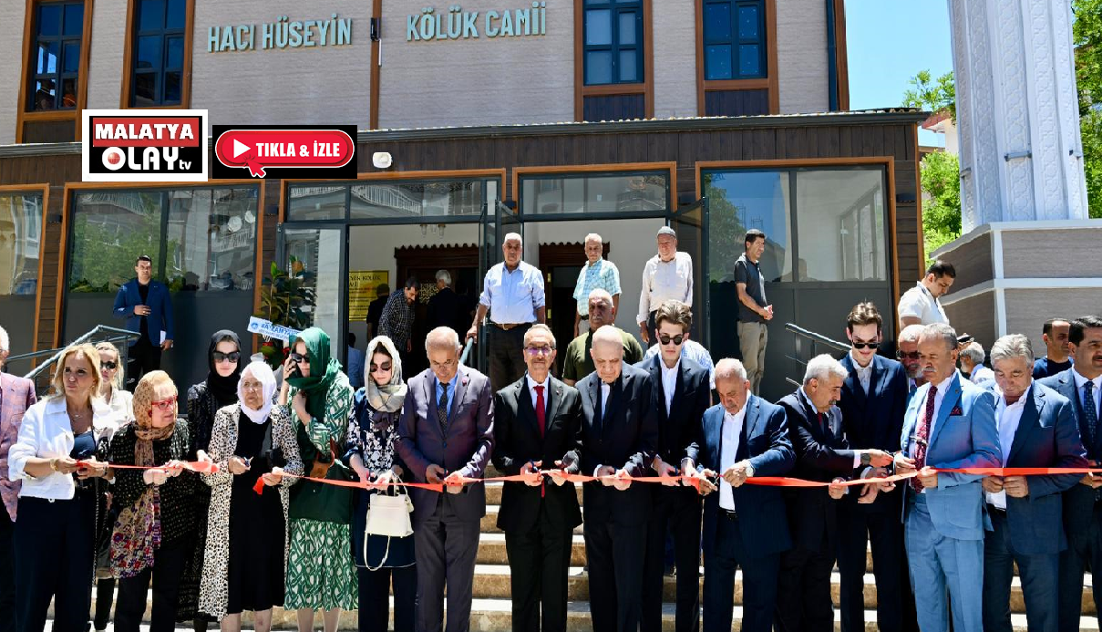 Hacı Hüseyin Kölük Camii ibadete açıldı Ali Aladağ…:Malatya Olay Haber…:
Günün öne çıkan haberi…Malatya yapımı tamamlanan Hacı