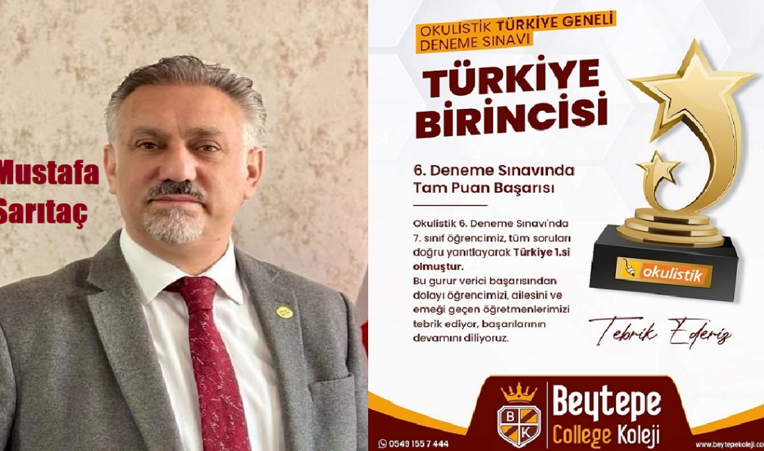 Ali Aladağ…:Malatya Olay Haber…:
Malatya eğitimin de güzel haber...Beytepe Koleji Yönetim