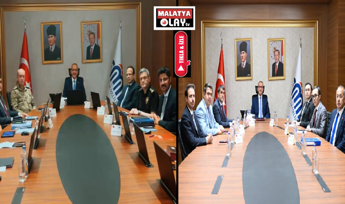 Ali Aladağ…:Malatya Olay Haber…:
Malatya Valisi Seddar Yavuz, başkanlığında bugün yürütülen