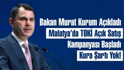 TOKİ, Malatya olmak üzere 64 ilde kurasız 20 bin konutu