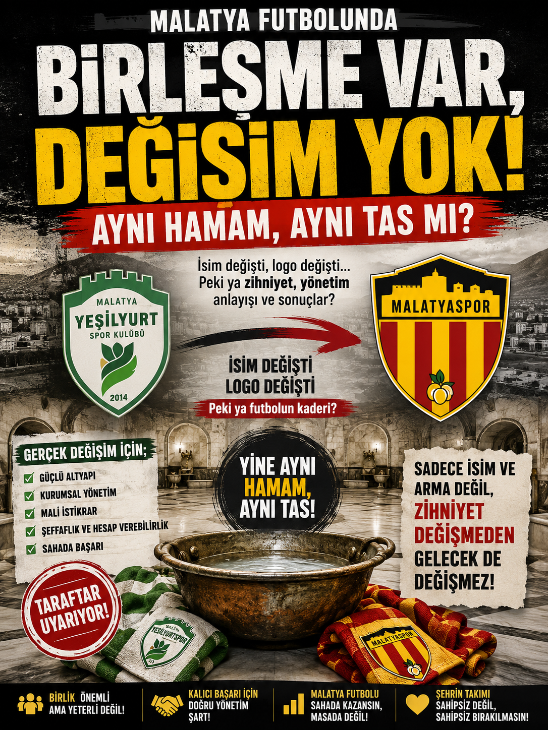 MALATYA FUTBOLUNDA YİNE AYNI HAMAM YİNE AYNI TAS.... 2 MALATYA FUTBOLUNDA YİNE AYNI HAMAM YİNE AYNI TAS.... 1