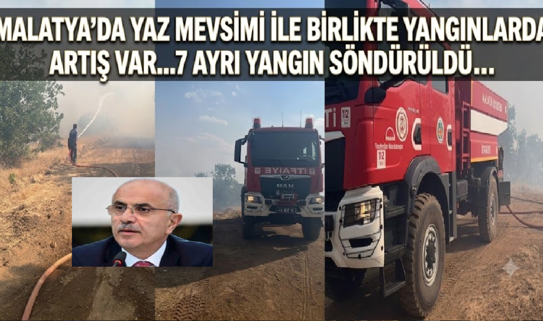 Başkan Sami Er, 7 yangın söndürüldü Uğur Hanbey Aladağ…: Malatya Olay Haber…:
Son dakika...Günün öne çıkan haberi...Malatya