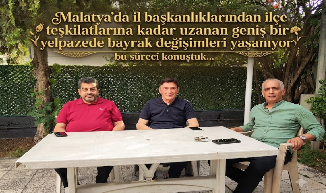 Ali Aladağ…:Malatya Olay Haber…:
Günün siyaset haberi…Malatya siyaset sahnesi, son dönemde