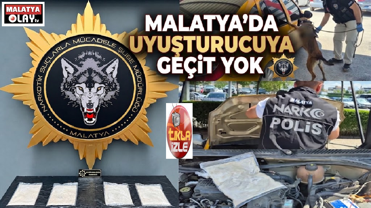 Ali Aladağ…:Malatya Olay Haber…:
Son dakika...Sıcak haber…Malatya polisi 202 kilo uyuşturucu