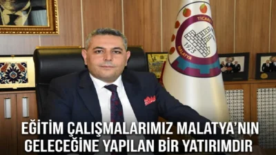 Uğur Hanbey Aladağ…:Malatya Olay Haber…:
Malatya Ticaret ve Sanayi Odası, üyelerinin