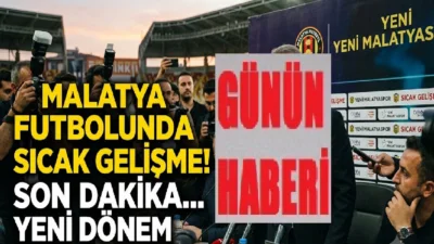 Ali Aladağ…:Malatya Olay Haber…:
Son dakika...Sıcak haber...Ortak karar haberi geldi...Yeni Malatyaspor