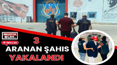 Ali Aladağ…:Malatya Olay Haber…:
Sıcak haber...Malatya Emniyet Müdürlüğü ekipleri tarafından huzur